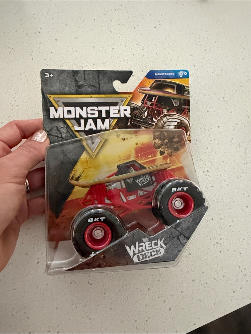 Monster Jam Tech Deck Wreck Deck 1:64